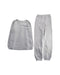 A Grey Pyjama Sets from Petit Bateau in size 8Y for girl. (Back View)