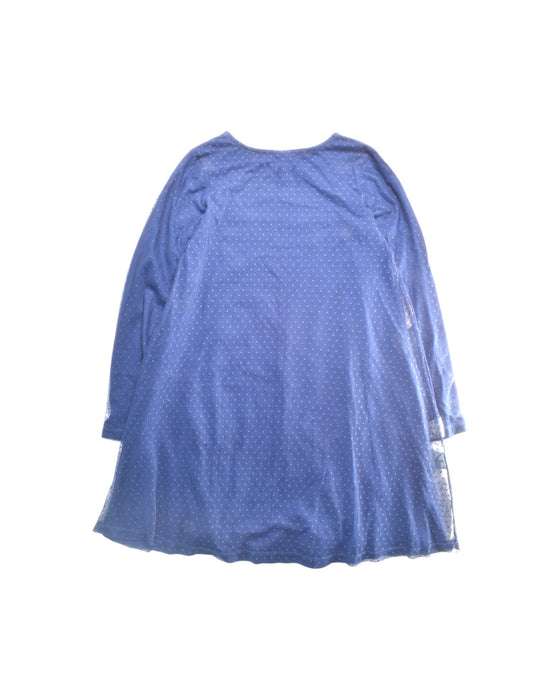 A Multicolour Long Sleeve Dresses from Hanna Andersson in size 10Y for girl. (Back View)