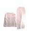 A Pink Pyjama Sets from Petit Bateau in size 12Y for girl. (Back View)