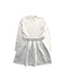 A Grey Long Sleeve Dresses from Petit Bateau in size 12Y for girl. (Front View)