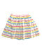 A Multicolour Short Skirts from Petit Bateau in size 8Y for girl. (Back View)