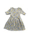 A Multicolour Long Sleeve Dresses from Petit Bateau in size 6T for girl. (Front View)
