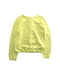 A Yellow Cardigans from Petit Bateau in size 6T for girl. (Back View)