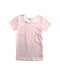 A Pink Short Sleeve T Shirts from Petit Bateau in size 10Y for girl. (Front View)