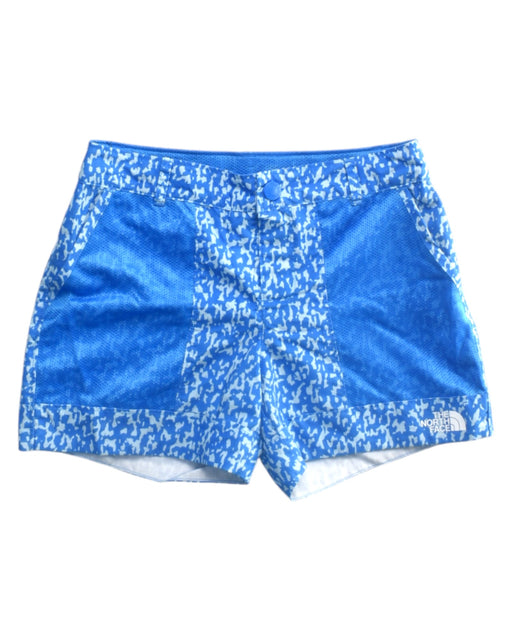 A Blue Shorts from The North Face in size 10Y for girl. (Front View)