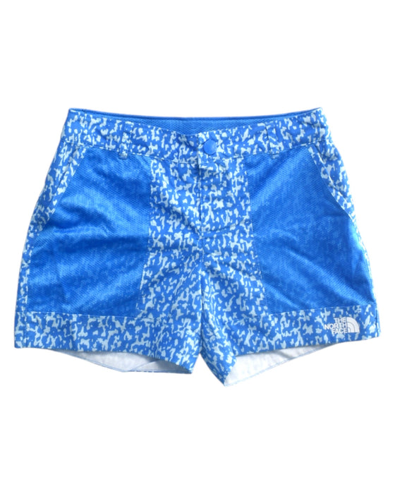 A Blue Shorts from The North Face in size 10Y for girl. (Front View)