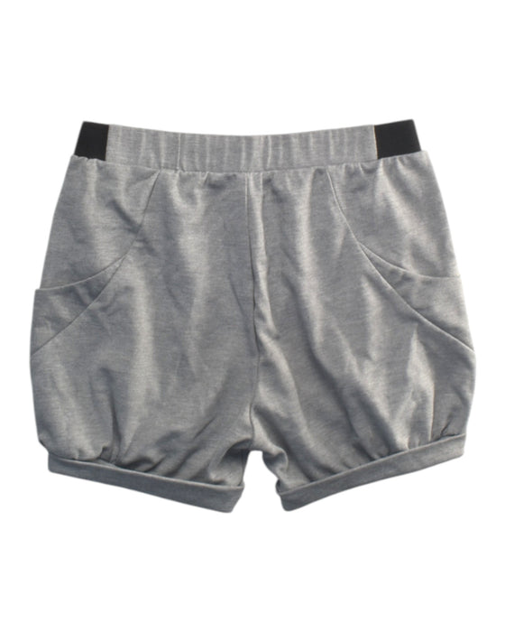A Grey Shorts from In Good Company in size 7Y for girl. (Back View)