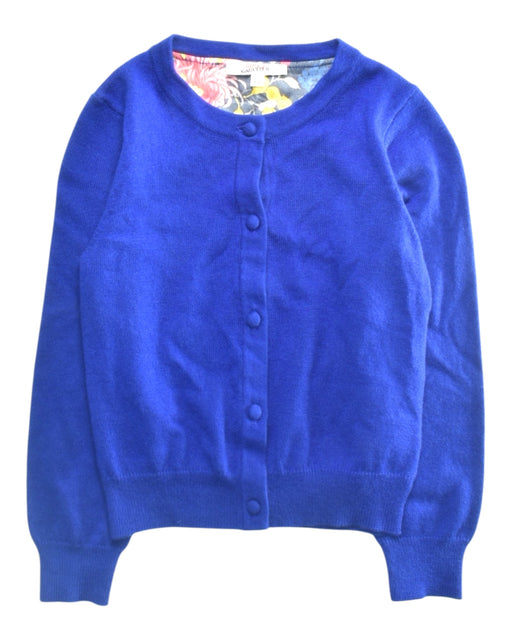 A Blue Cardigans from Junior Gaultier in size 6T for girl. (Front View)