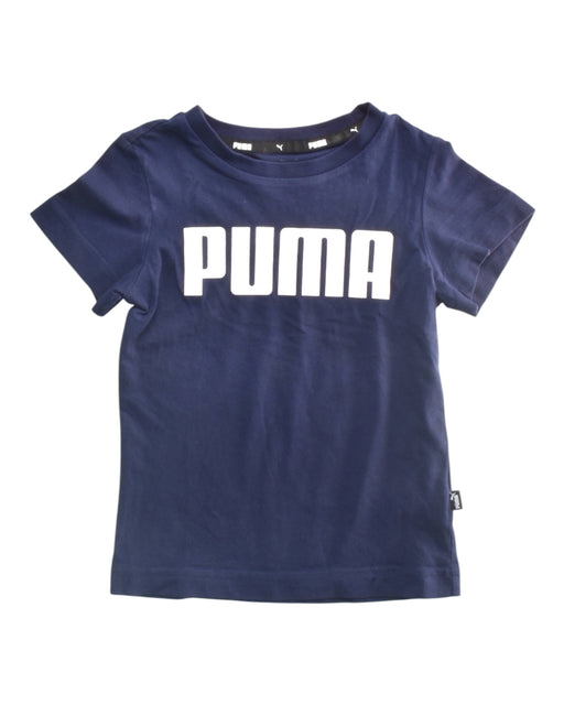 A Navy Short Sleeve T Shirts from Puma in size 3T for boy. (Front View)