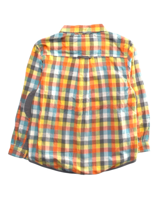 A Multicolour Long Sleeve Shirts from Chateau de Sable in size 4T for boy. (Back View)