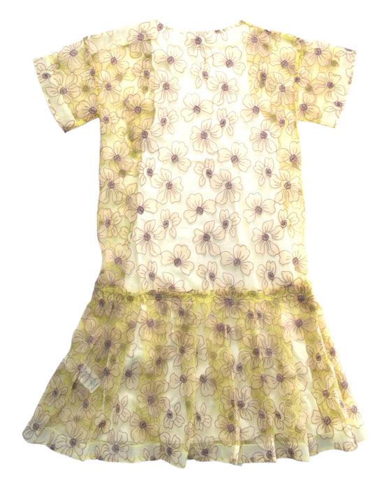 A Multicolour Short Sleeve Dresses from Burberry in size 8Y for girl. (Back View)