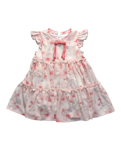 A Pink Sleeveless Dresses from Pink Heart in size 18-24M for girl. (Front View)