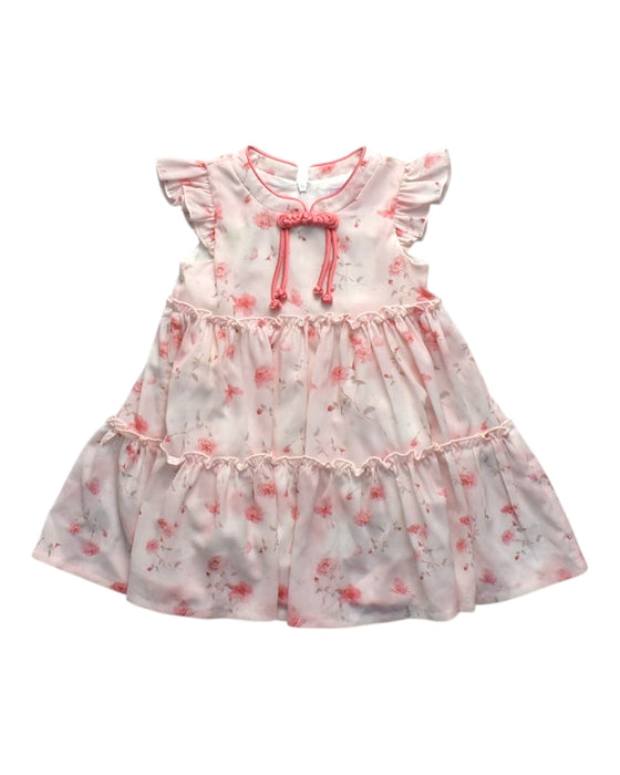 A Pink Sleeveless Dresses from Pink Heart in size 18-24M for girl. (Front View)