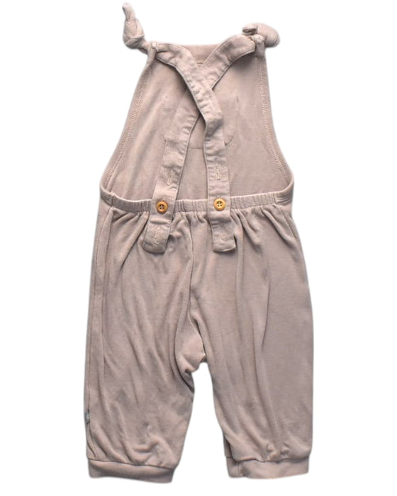 A Beige Long Overalls from Kyte Baby in size 18-24M for girl. (Back View)