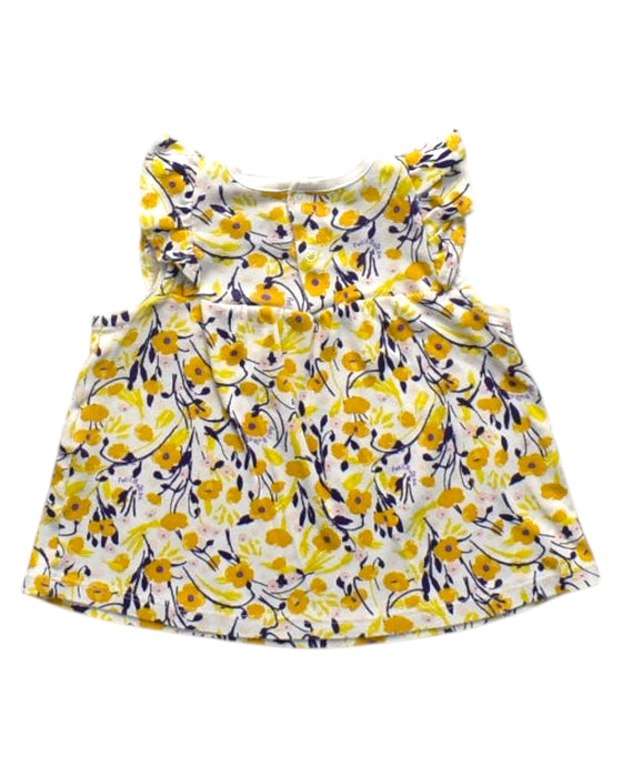 A Multicolour Sleeveless Tops from Petit Bateau in size 12-18M for girl. (Back View)