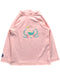 A Pink Rash Guards from Nabaiji in size 3T for girl. (Front View)