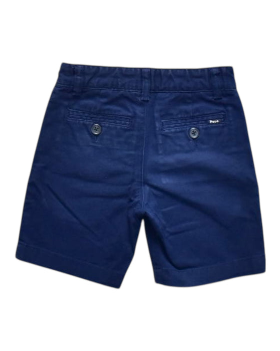 A Navy Shorts from Polo Ralph Lauren in size 3T for boy. (Back View)