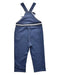 A Blue Long Overalls from Boss in size 12-18M for boy. (Back View)