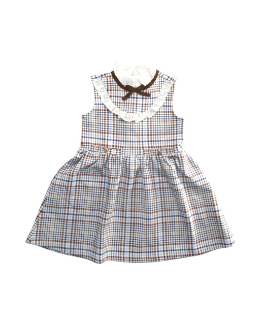 A Multicolour Sleeveless Dresses from Janie & Jack in size 2T for girl. (Front View)