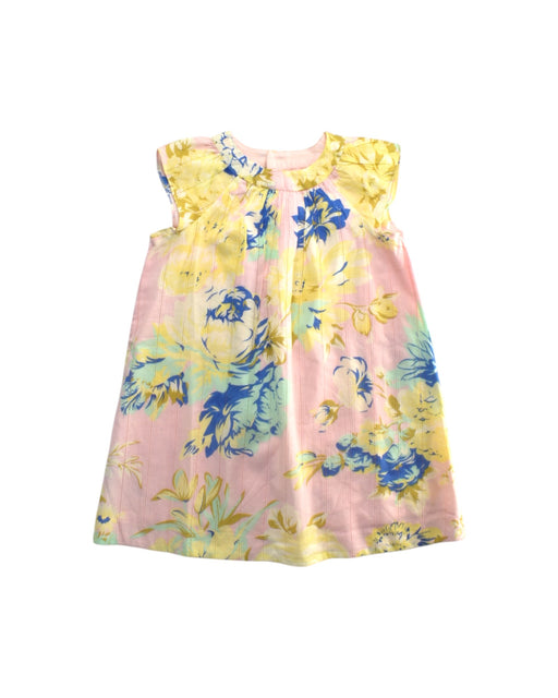 A Multicolour Sleeveless Dresses from Bonpoint in size 3T for girl. (Front View)