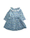 A Blue Long Sleeve Dresses from La Coqueta in size 3T for girl. (Back View)