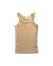 A Beige Sleeveless Tops from Jamie Kay in size 3T for girl. (Front View)