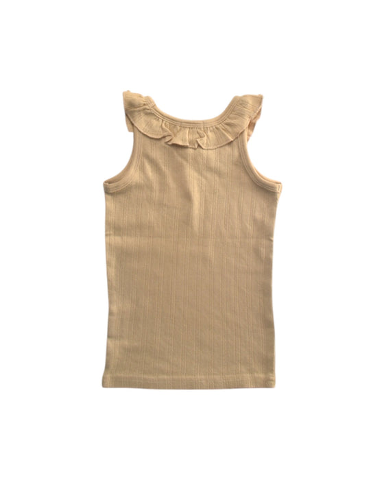 A Beige Sleeveless Tops from Jamie Kay in size 3T for girl. (Back View)