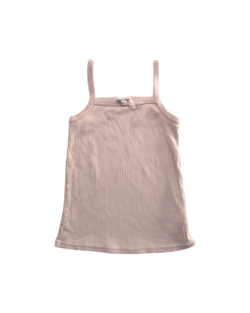 A Pink Sleeveless Tops from Jamie Kay in size 3T for girl. (Front View)