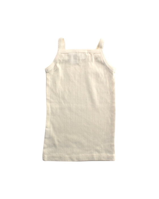 A Ivory Sleeveless Tops from Jamie Kay in size 2T for girl. (Back View)