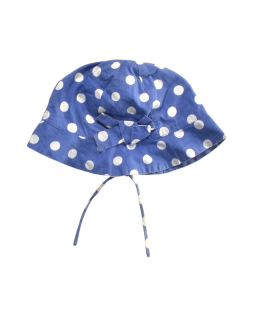 A Blue Sun Hats from Jacadi in size O/S for girl. (Front View)
