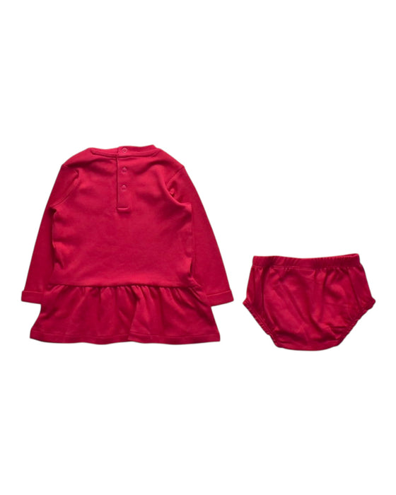A Red Dress Sets from Guess in size 6-12M for girl. (Back View)