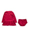 A Red Dress Sets from Guess in size 6-12M for girl. (Back View)