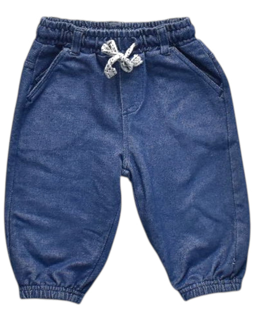 A Blue Sweatpants from Disney Baby in size 3-6M for boy. (Front View)