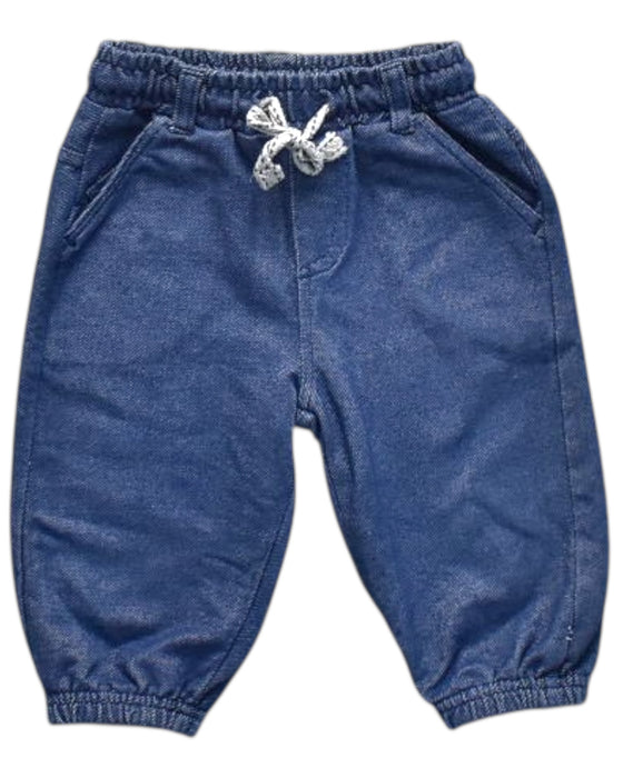 A Blue Sweatpants from Disney Baby in size 3-6M for boy. (Front View)