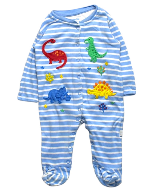 A Multicolour Long Sleeve Rompers from Jojo Maman Bébé in size 3-6M for boy. (Front View)