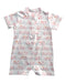A Multicolour Short Sleeve Rompers from Elly in size 6-12M for boy. (Front View)