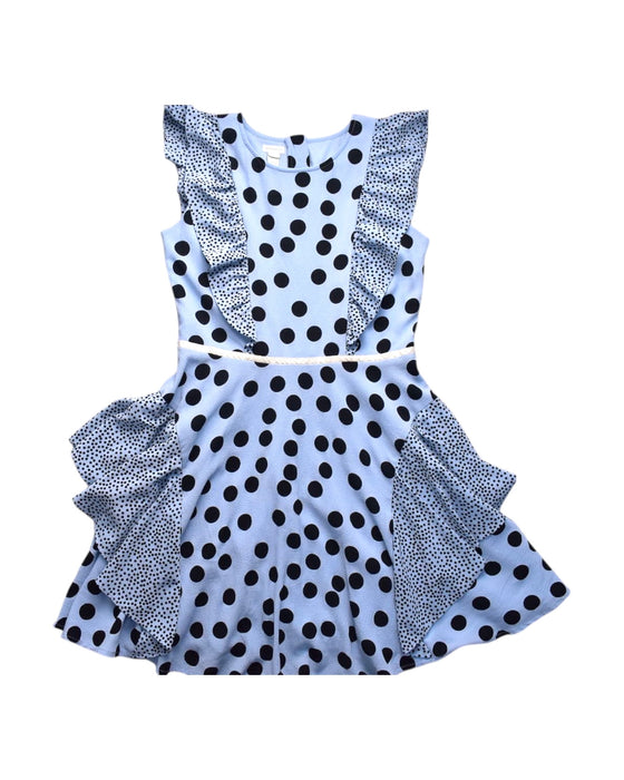 A Black Sleeveless Dresses from Monsoon in size 14Y for girl. (Front View)