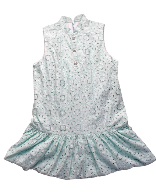 A Ivory Sleeveless Dresses from The Missing Piece in size 12Y for girl. (Front View)