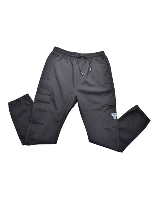 A Black Casual Pants from Guess in size 10Y for boy. (Front View)