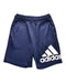 A Navy Active Shorts from Adidas in size 9Y for boy. (Front View)