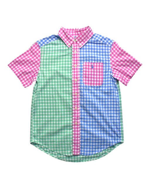 A Multicolour Short Sleeve Shirts from Polo Ralph Lauren in size 8Y for boy. (Front View)
