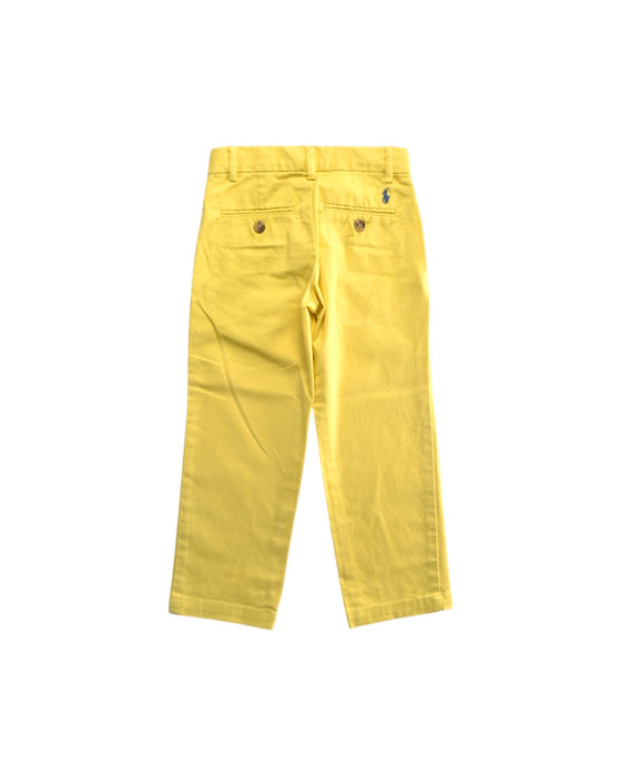 A Yellow Casual Pants from Polo Ralph Lauren in size 3T for boy. (Back View)