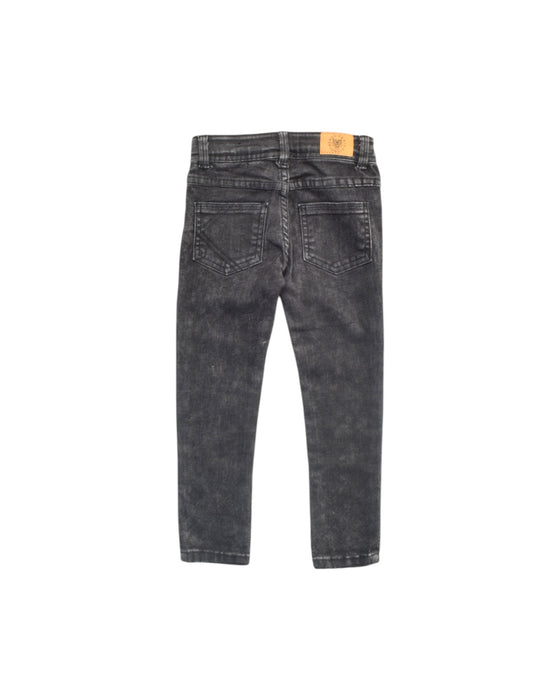 A Black Jeans from Kenzo in size 3T for boy. (Back View)