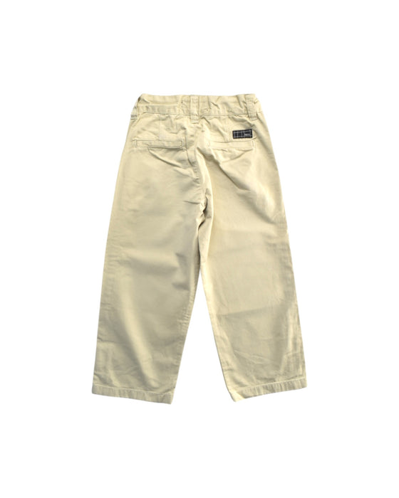A Beige Casual Pants from Molo in size 4T for boy. (Back View)