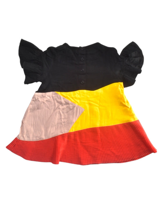 A Multicolour Short Sleeve Dresses from Stella McCartney in size 6-12M for girl. (Back View)