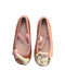 A Brown Flats from Pretty Ballerinas in size 3T for girl. (Back View)