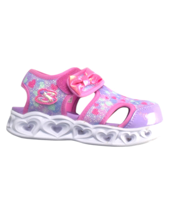 A Multicolour Sandals from Skechers in size 3T for girl. (Front View)