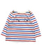 A Multicolour Long Sleeve Tops from Petit Bateau in size 6-12M for girl. (Front View)