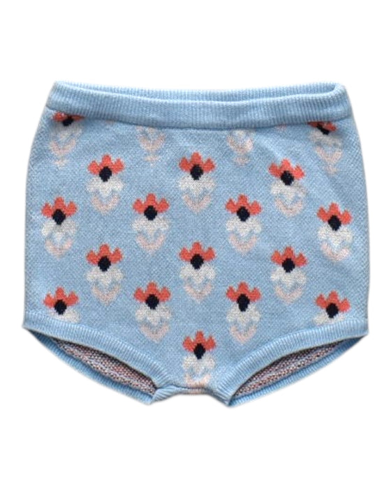 A Blue Bloomers from Seed in size 18-24M for girl. (Front View)