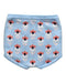 A Blue Bloomers from Seed in size 18-24M for girl. (Back View)